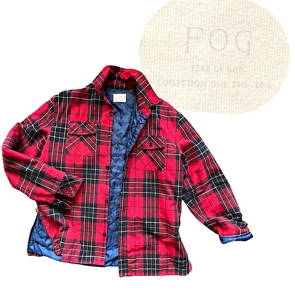 Fear of God Other - Fear Of God Collection One Plaid Shirt Jacket